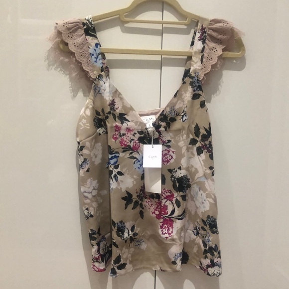 NWT Cami NYC Chelsea flowered cami